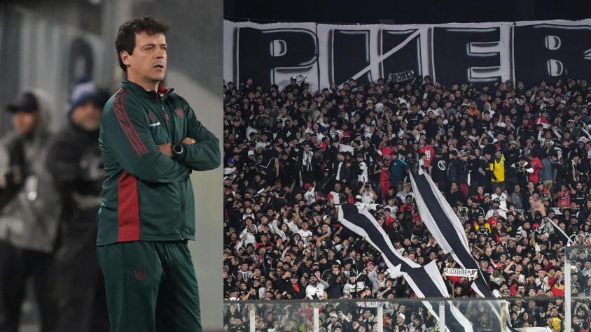 Los elogios del DT de Fluminense a Colo-Colo y su hinchada: "Dio un espectáculo hoy"