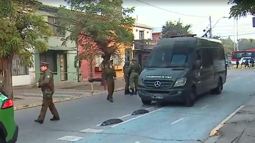 Carabinero de franco mata a asaltante en Estación Central: frustró asalto contra una mujer