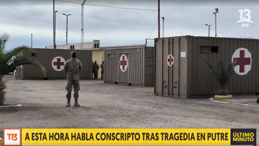 "Se nos obligó a marchar 10 kilómetros a polera y calza": El relato de conscripto dado de alta tras tragedia en Putre