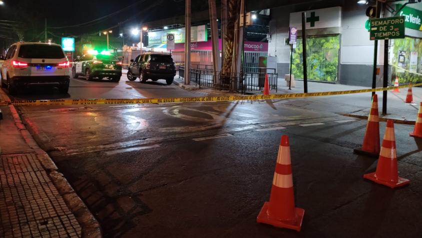 Homicidio frustrado: hombre venezolano recibió dos disparos en Estación Central