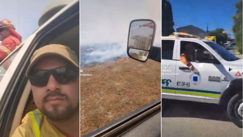 Los desfachatados videos en redes sociales del brigadista de Conaf acusado del megaincendio de Valparaíso