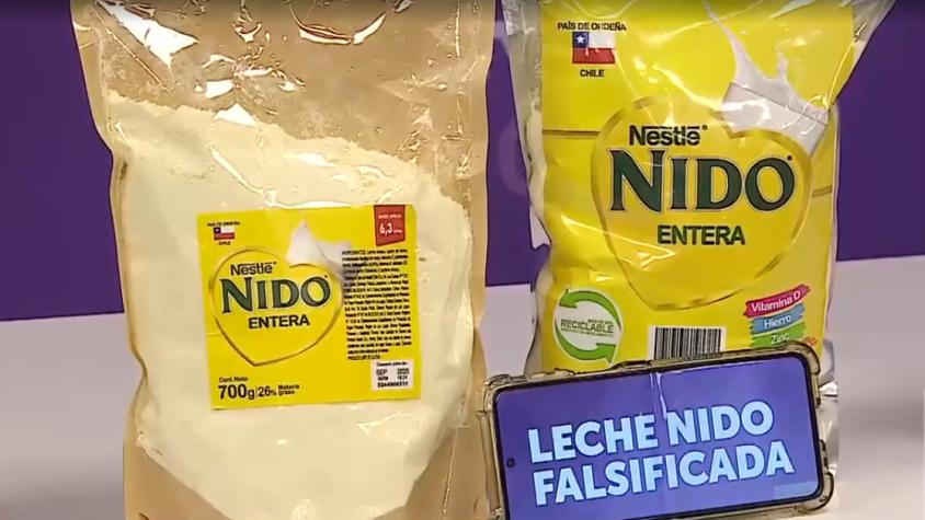 Leche falsificada: así puede diferenciar la original de la falsa