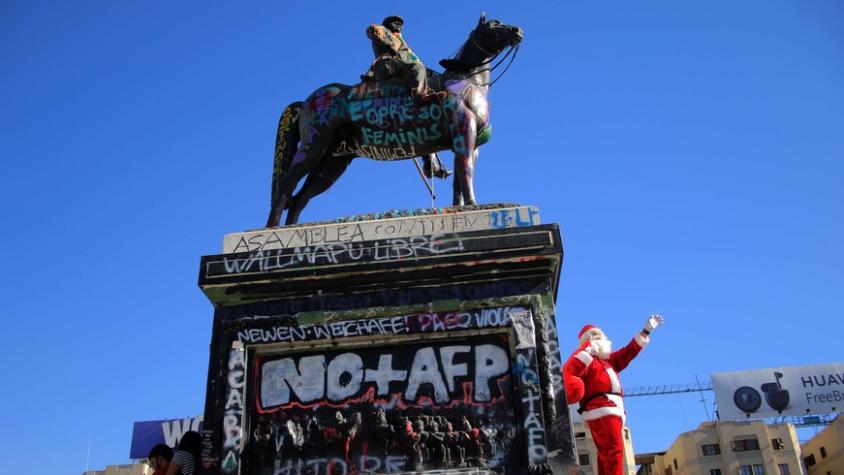 “No es lo que prefiero, me da miedo…”: Tohá y opción de que estatua a Baquedano vuelva al sector de Plaza Italia