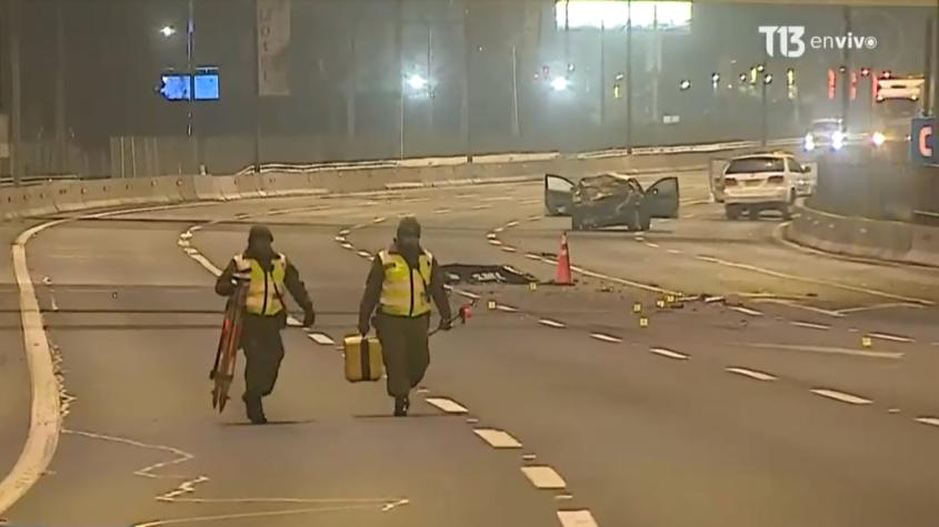 Hombre muere atropellado tras bajarse a empujar auto 'en panne' en San Bernardo