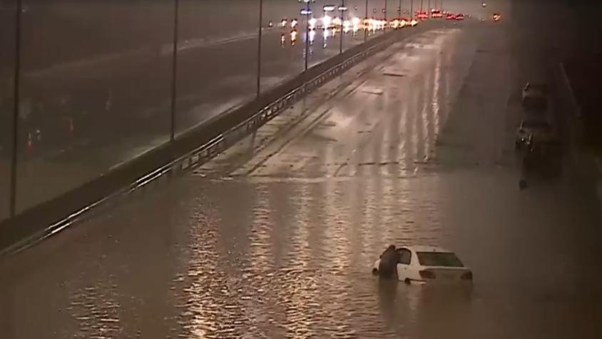 Revisa el resumen de esta jornada de lluvias en la zona central en T13 Noche