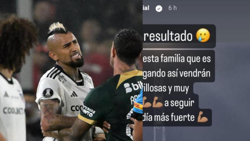 Triste, pero...: el mensaje de Arturo Vidal tras la dolorosa derrota por Libertadores