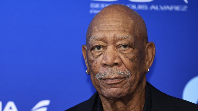 "¿Qué le pasó?": Las imágenes de Morgan Freeman que causaron preocupación en los fanáticos