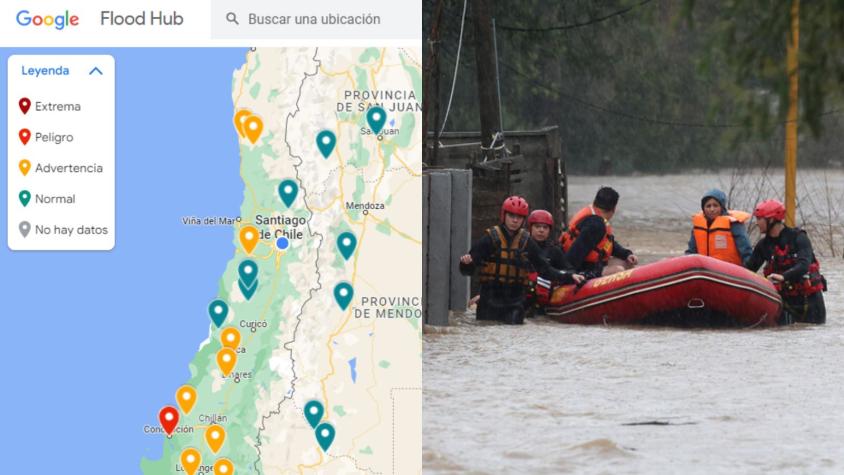 Sistema frontal: La herramienta de Google que alerta sobre inundaciones con IA