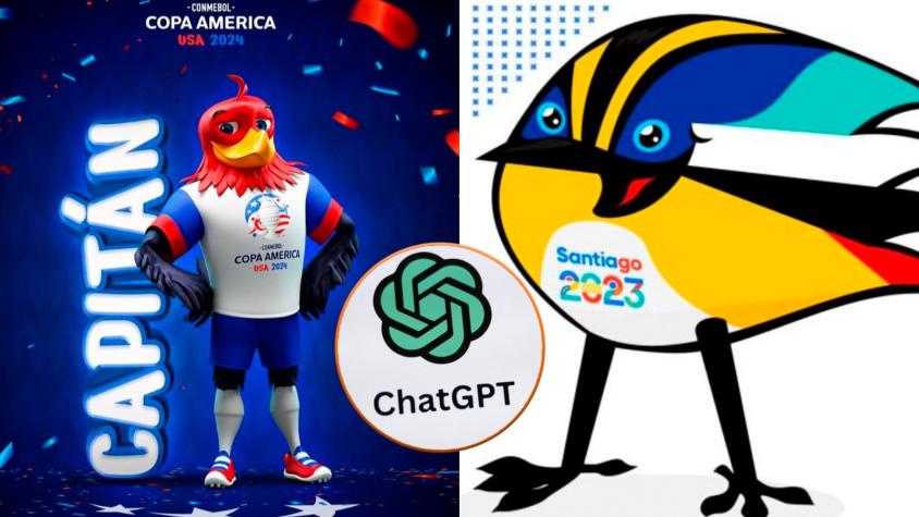 ¿Cuál es mejor? La IA comparó las mascotas de la Copa América 2024 y Santiago 2023 