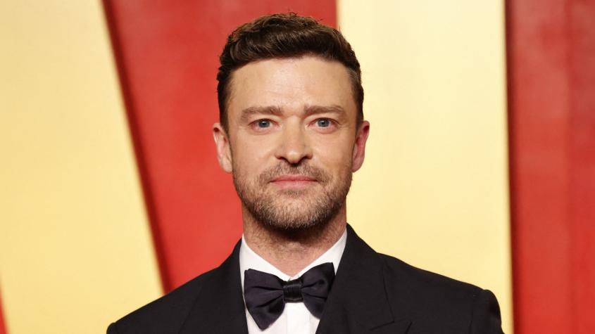 Revelan foto policial de Justin Timberlake tras arresto por conducir en estado de ebriedad