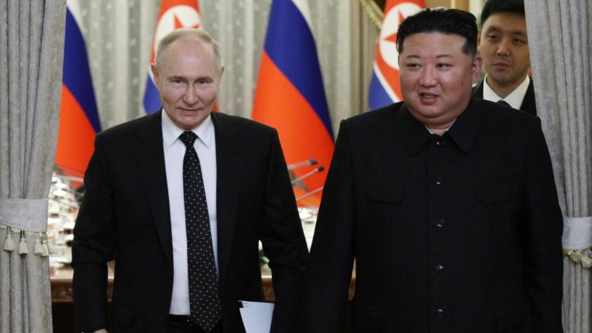¿Qué pactaron Vladimir Putin y Kim Jong-Un en Corea del Norte? Los detalles del acuerdo
