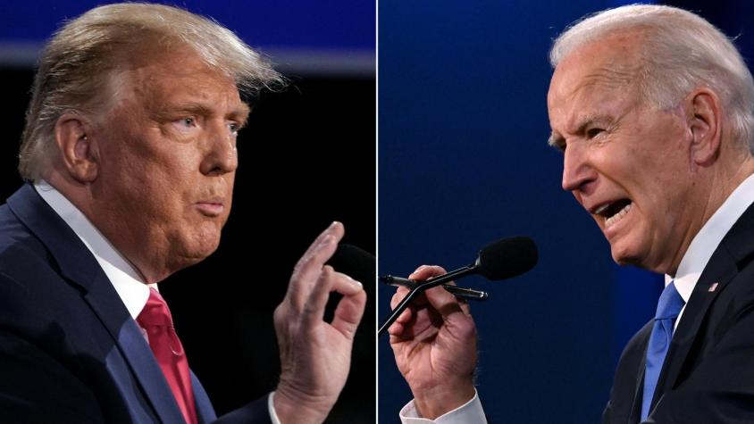 Sin público y con micrófonos silenciados: Los detalles del primer debate entre Trump y Biden