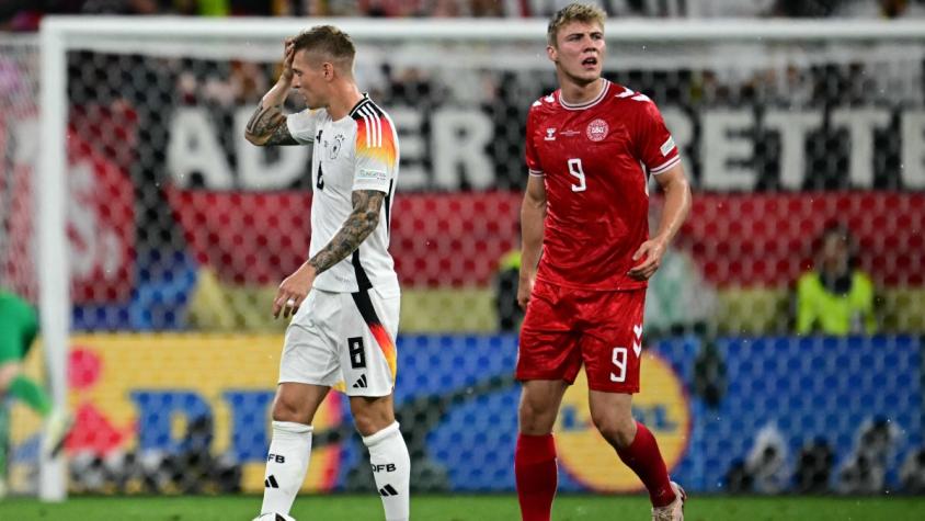 Suspenden momentáneamente el Alemania y Dinamarca de la Eurocopa por relámpagos