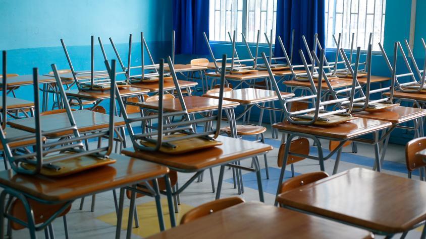 Nuevo sistema frontal: Las comunas que suspendieron clases para este martes