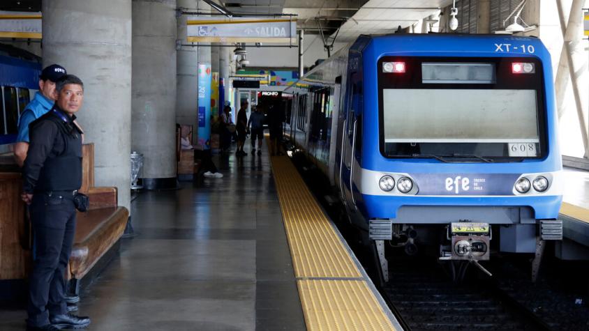 EFE anuncia plan de contingencia ante paralización de servicios de trenes en Valparaíso