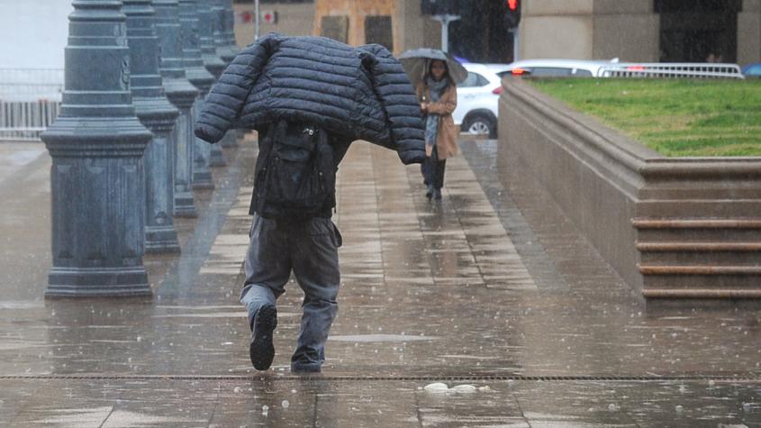 ¿En qué partes lloverá este fin de semana en la Región Metropolitana?