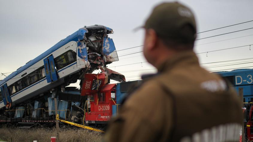 La hipótesis que toma fuerza para explicar el fatal choque de trenes en San Bernardo
