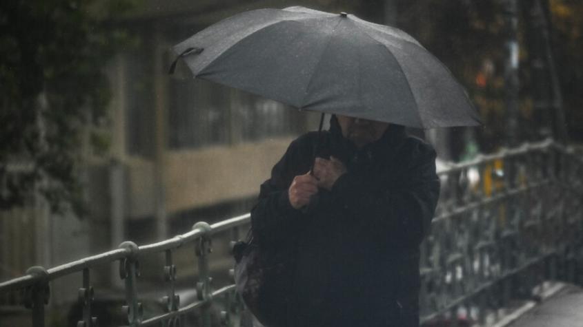 Decretan alarma meteorológica para Maule y el Ñuble por lluvias intensas en corto período