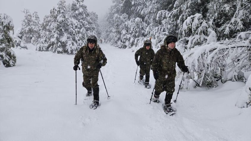 Cierran Parque Nacional Villarrica: Buscan a hombre que se perdió en medio de nevadas