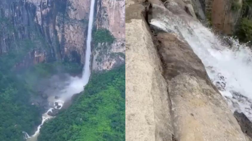 La cascada que engañó a millones de turistas: usaba tubería de agua secreta y el parque tuvo que disculparse