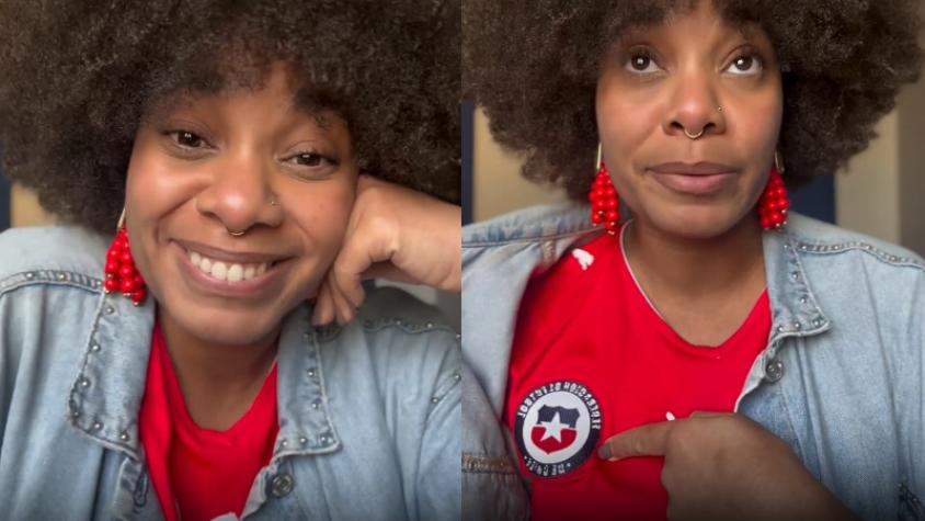 Dominicana cuenta por qué es fanática de La Roja aunque odia el fútbol: "Nunca había sentido una emoción tan grande"