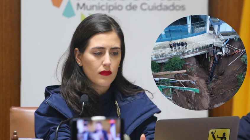 Alcaldesa de Viña del Mar adelanta que se dictará un decreto de inhabitabilidad en edificio afectado por socavón