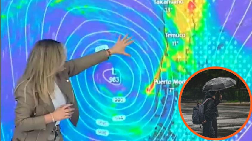 "Alta probabilidad de desarrollo de tornado": El pronóstico de Michelle Adam para la zona sur del país