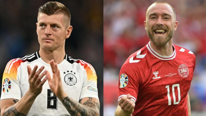 Alemania vs Dinamarca por los octavos de la Eurocopa: A qué hora y dónde verlo