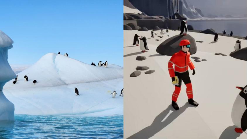 Metaverso Antártico: Videojuego chileno invita a explorar la Antártica
