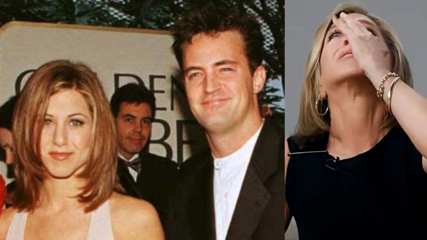 Jennifer Aniston rompió en llanto al recordar a Matthew Perry en plena entrevista