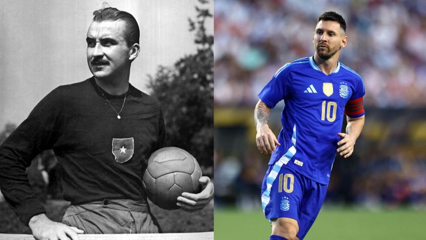 El histórico récord que lleva 70 años de Sergio "Sapito" Livingstone y que Messi romperá en esta Copa América