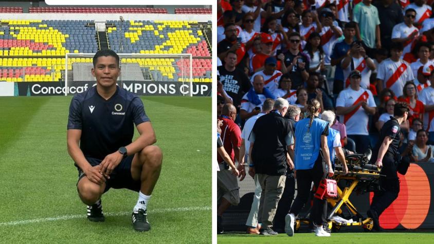 Momentos de terror: Árbitro se desplomó en pleno partido de Perú vs. Canadá en Copa América
