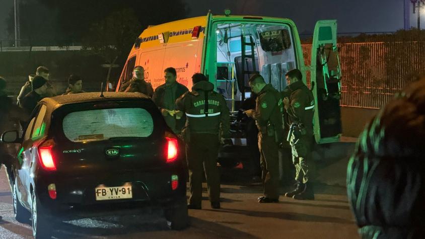 Periodista de Canal 13 y carabinero son atropellados frente a comisaría en Lo Espejo