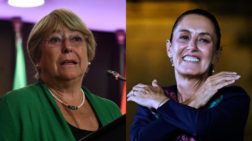 Los consejos de Michelle Bachelet para Claudia Sheinbaum, la nueva Presidenta de México