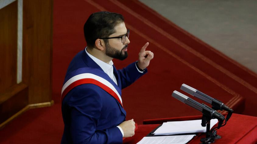 “¡No señor, no mienta!”: A quién le respondió el Presidente Boric durante su Cuenta Pública 2024