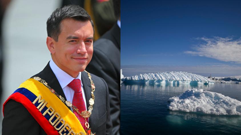 Presidente de Ecuador propone construir una cárcel en la Antártica