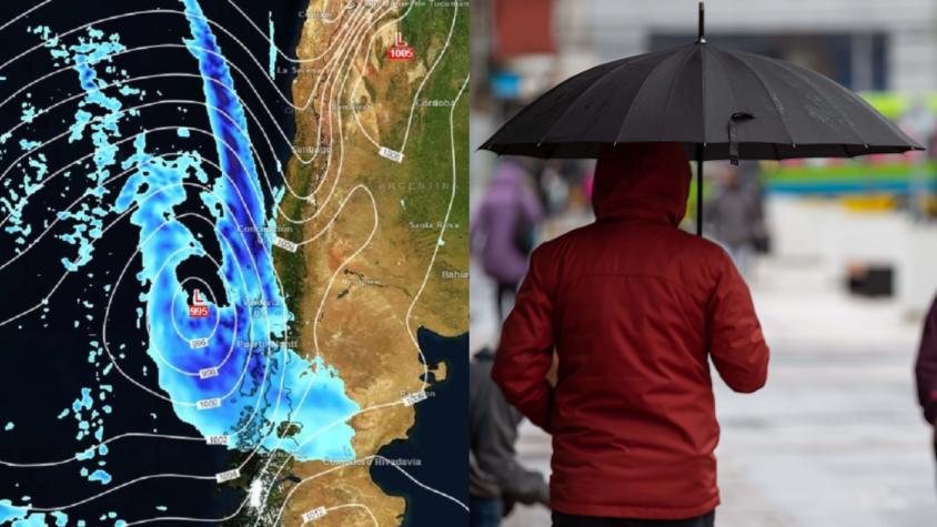 Ciclón extratropical se acerca a Santiago: estas serán las consecuencias