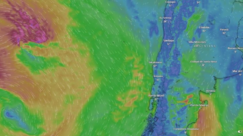 "La principal característica es su duración": Experto explica los impactos del ciclón que llega a Chile