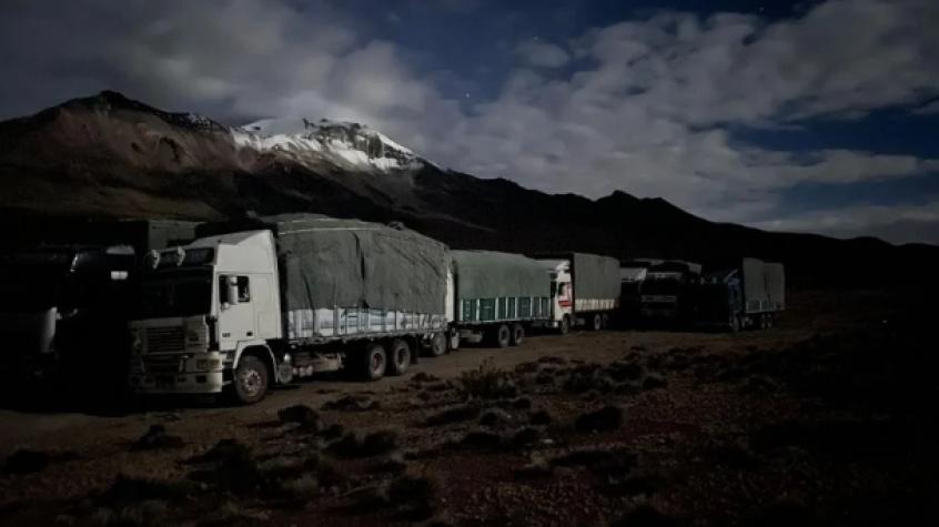 Trece camiones de contrabando fueron confiscados en Arica: hay 16 detenidos