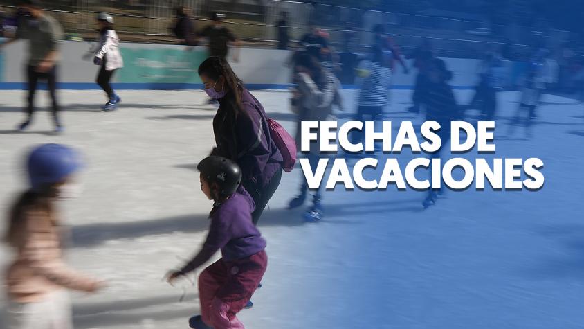 Vacaciones de invierno parten este mes: mira cuándo inicia el descanso de los escolares en cada región