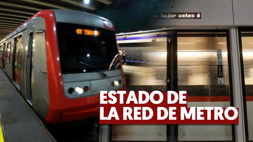 ¿Hay estaciones cerradas?: Revisa el estado del Metro de Santiago
