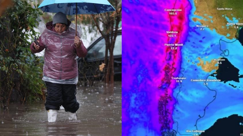 Ciclón en Chile: Cuándo y a qué hora será el mayor pulso