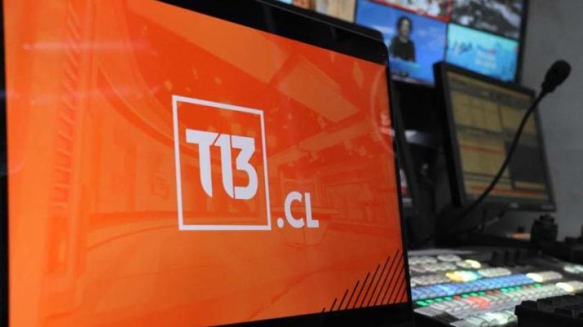 T13.cl es el líder entre los portales de noticias de canales de TV durante mayo