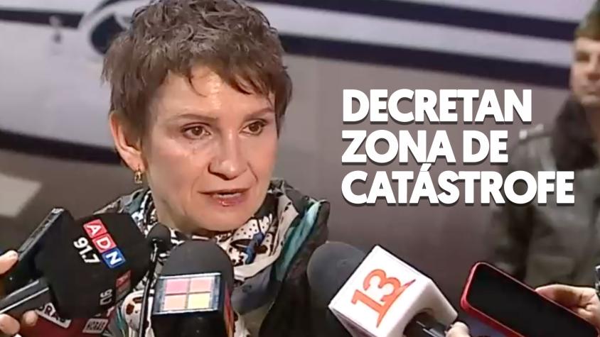 Gobierno decreta Zona de Catástrofe desde Coquimbo a Ñuble