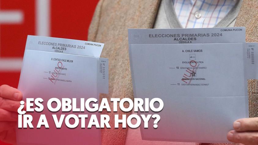 ¿Es obligatorio votar este domingo 9 de junio?