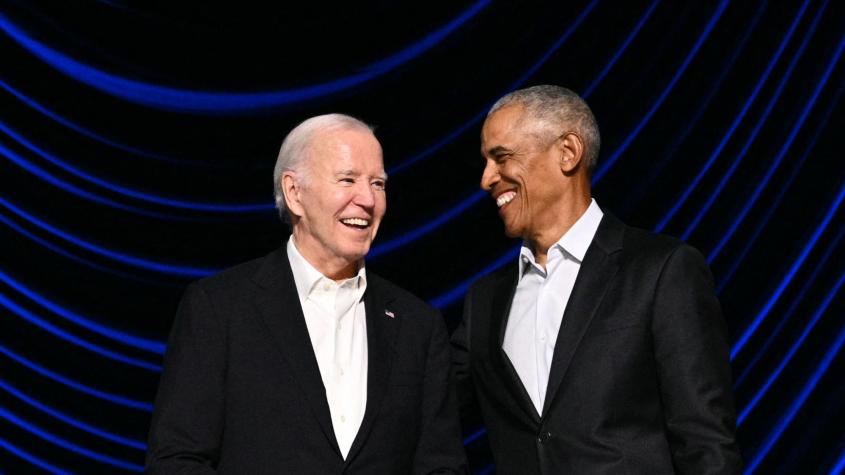 Obama se suma al debate: dijo a partidarios que Biden debería reconsiderar su candidatura