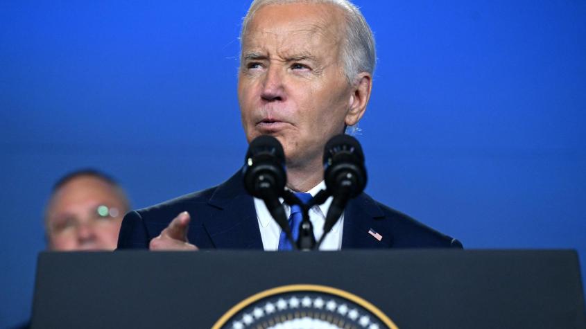 Joe Biden en discurso tras la cumbre de la OTAN: "Soy el más calificado para vencer a Trump"