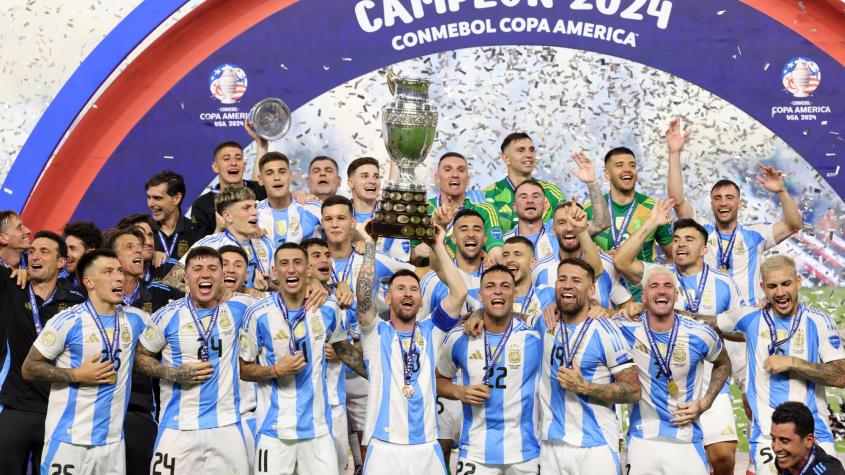 "Los más ganadores del planeta": Las publicaciones de medios argentinos tras nuevo título en la Copa América