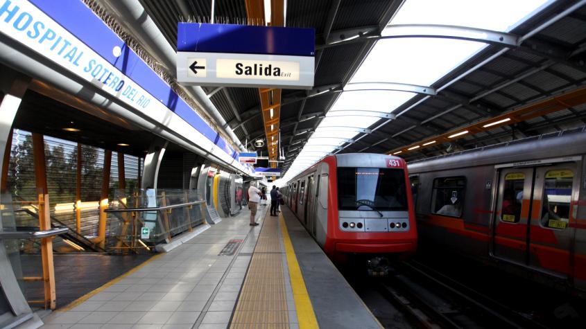 Metro de Santiago anuncia cierre de tres estaciones de la Línea 4