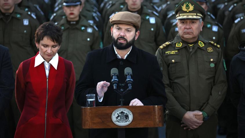 Presidente Boric: "Chile está enfrentando de manera firme y decidida a la delincuencia"